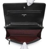 Chanel Black Quilted Lambskin Wallet on Chain Handbags Chanel