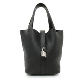 Hermes Black Clemence Picotin 18 Handbags Saint Laurent