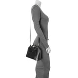 Louis Vuitton Black Epi Alma BB with Strap Handbags Louis Vuitton