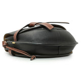 Loewe Black Grained Calfskin Small Gate Crossbody Bag Handbags Loewe