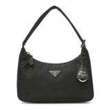 Prada Black Re-Nylon Mini Re-Edition 2000 Handbags Prada