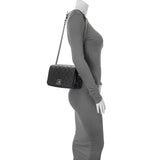 -temp- Chanel Black Calfskin Mumbai Flap Bag Entrupy#8MW4CY2 Modaselle