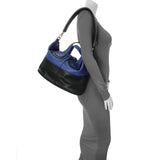 Givenchy Black Blue Calfskin Medium Nightingale Handbags Givenchy