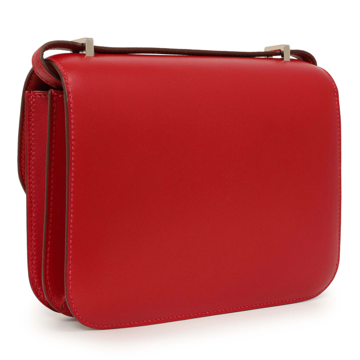 Hermes Rouge Vif Tadelakt Constance 18