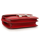 Hermes Rouge Vif Tadelakt Constance 18