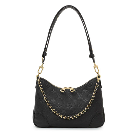 Louis Vuitton Black Empreinte Monogram Boulogne NM Handbags Louis Vuitton