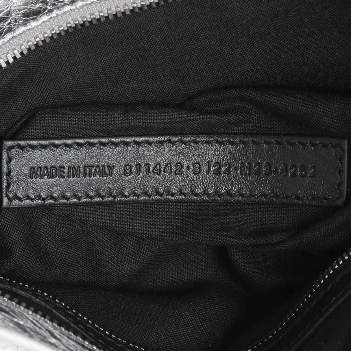 Balenciaga Silver Agneau Small Le City Handbags Balenciaga