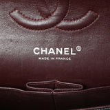 Chanel Black Quilted Caviar Medium Classic Double Flap Handbags Chanel