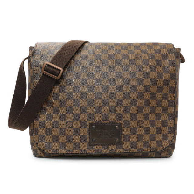 Louis Vuttion Damier Ebene Brooklyn GM Handbags Louis Vuitton