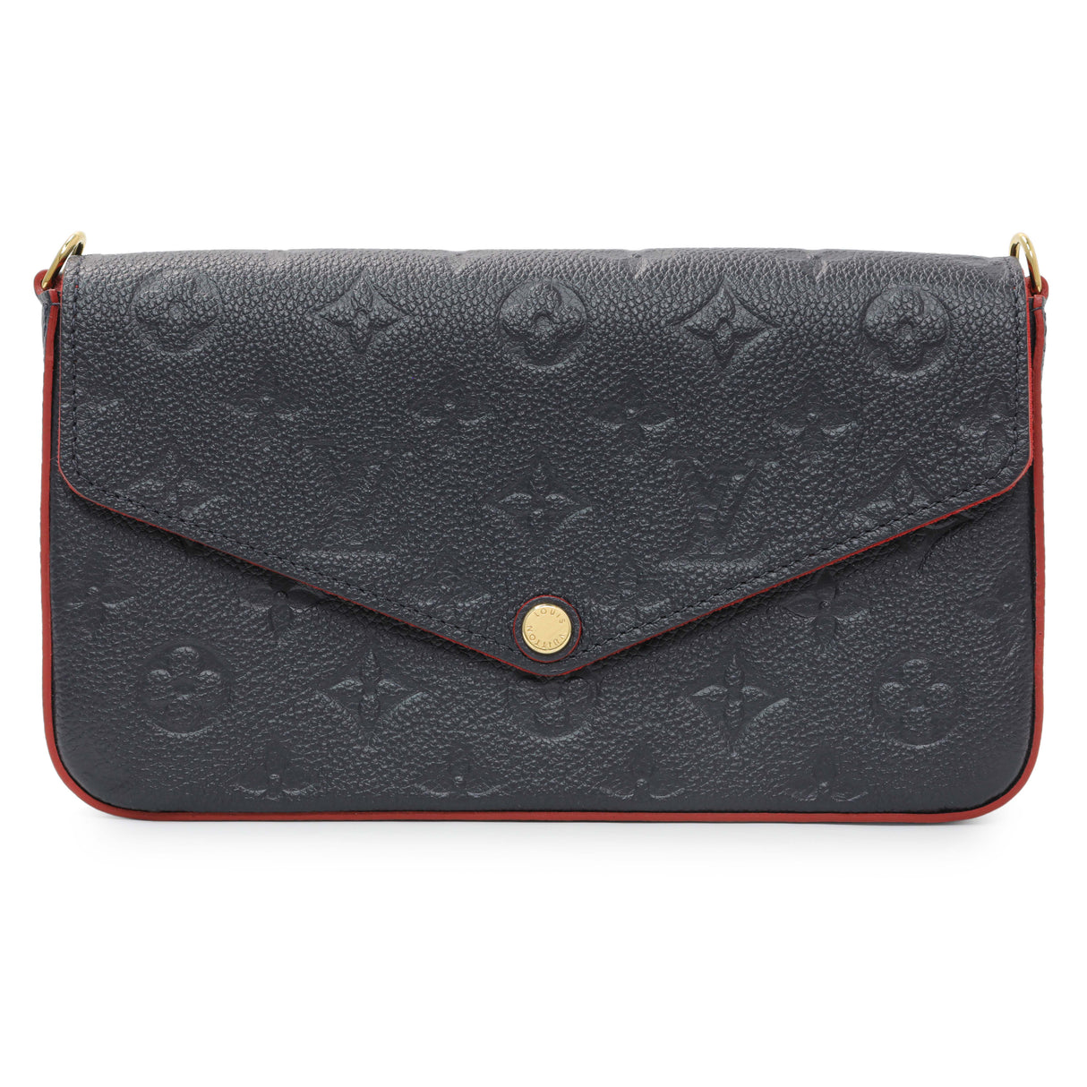 Louis Vuitton Marine Rouge Empreinte Felicie Pochette Handbags Louis Vuitton