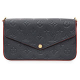Louis Vuitton Marine Rouge Empreinte Felicie Pochette Handbags Louis Vuitton
