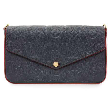 Louis Vuitton Marine Rouge Empreinte Felicie Pochette Handbags Louis Vuitton
