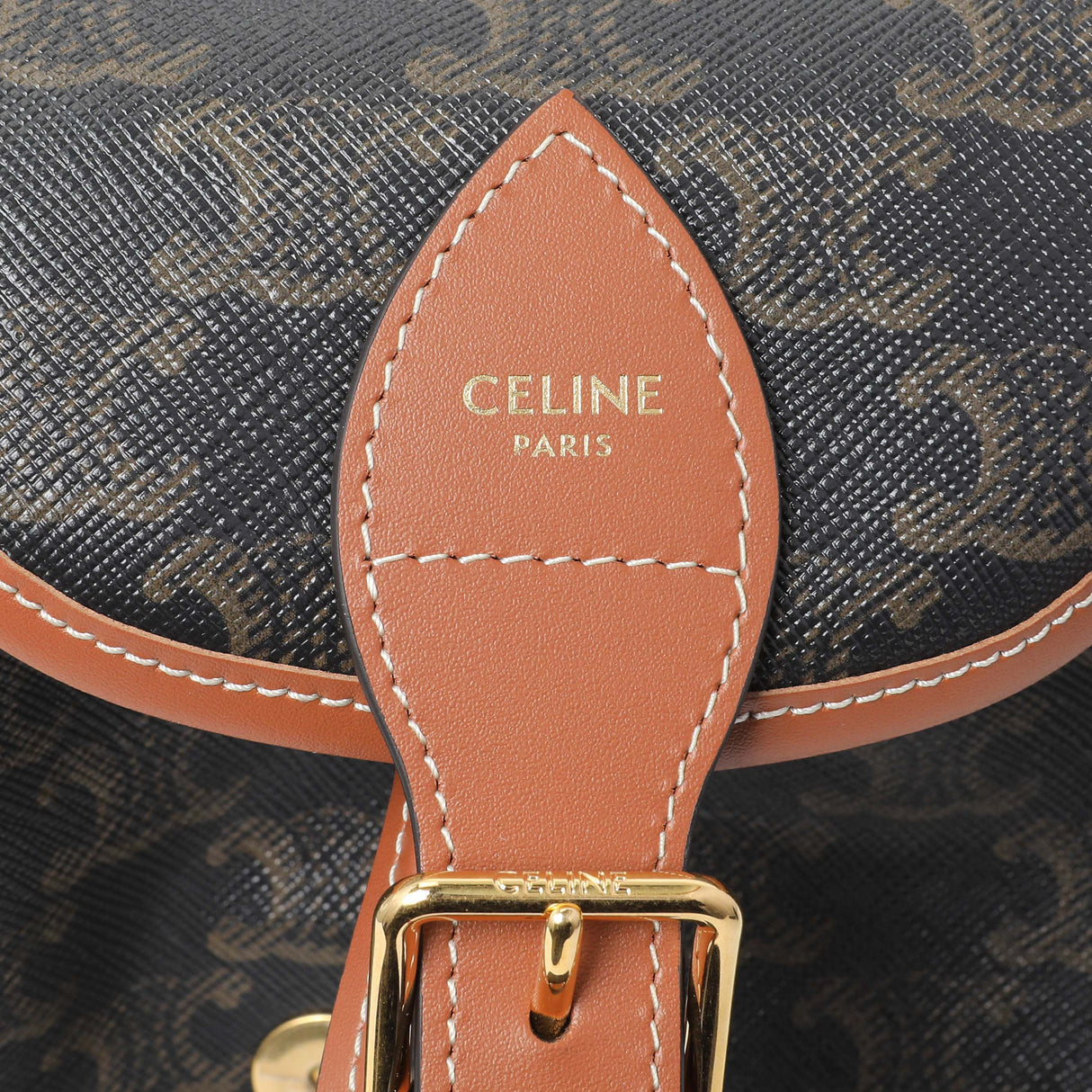 Celine Triomphe Canvas Calfskin Mini Folco Backpack Handbags Celine