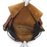 Loewe Black Grained Calfskin Small Gate Crossbody Bag Handbags Loewe