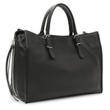 Balenciaga Black Calfskin Mini Papier A4 Tote Handbags Balenciaga