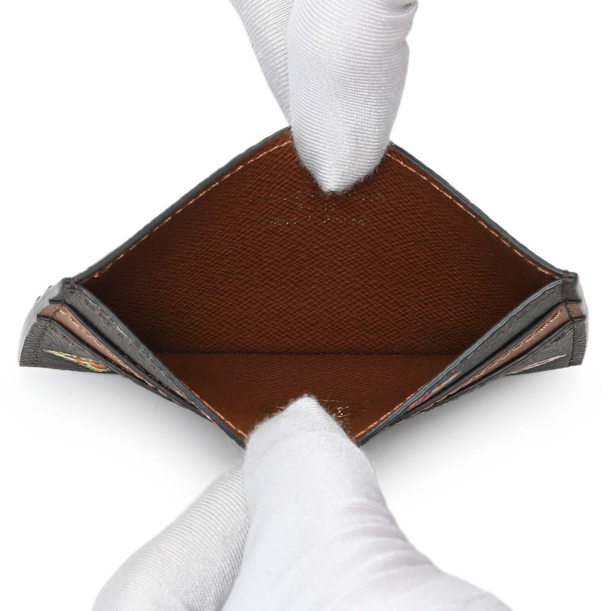 Louis Vuitton Monogram Chocolate Donut Double Cardholder Accessories Louis Vuitton