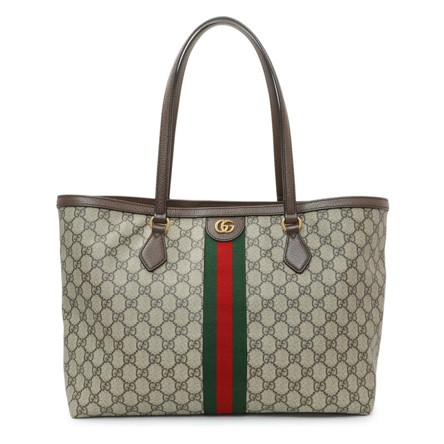 Gucci GG Supreme Monogram Medium Ophidia Shopping Tote Handbags Gucci