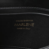 Dolce & Gabbana Black Calfskin Small Marlene Crossbody Handbags Dolce & Gabbana