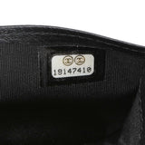 Chanel Black Calfskin Wild Stitch Wallet Accessories Chanel