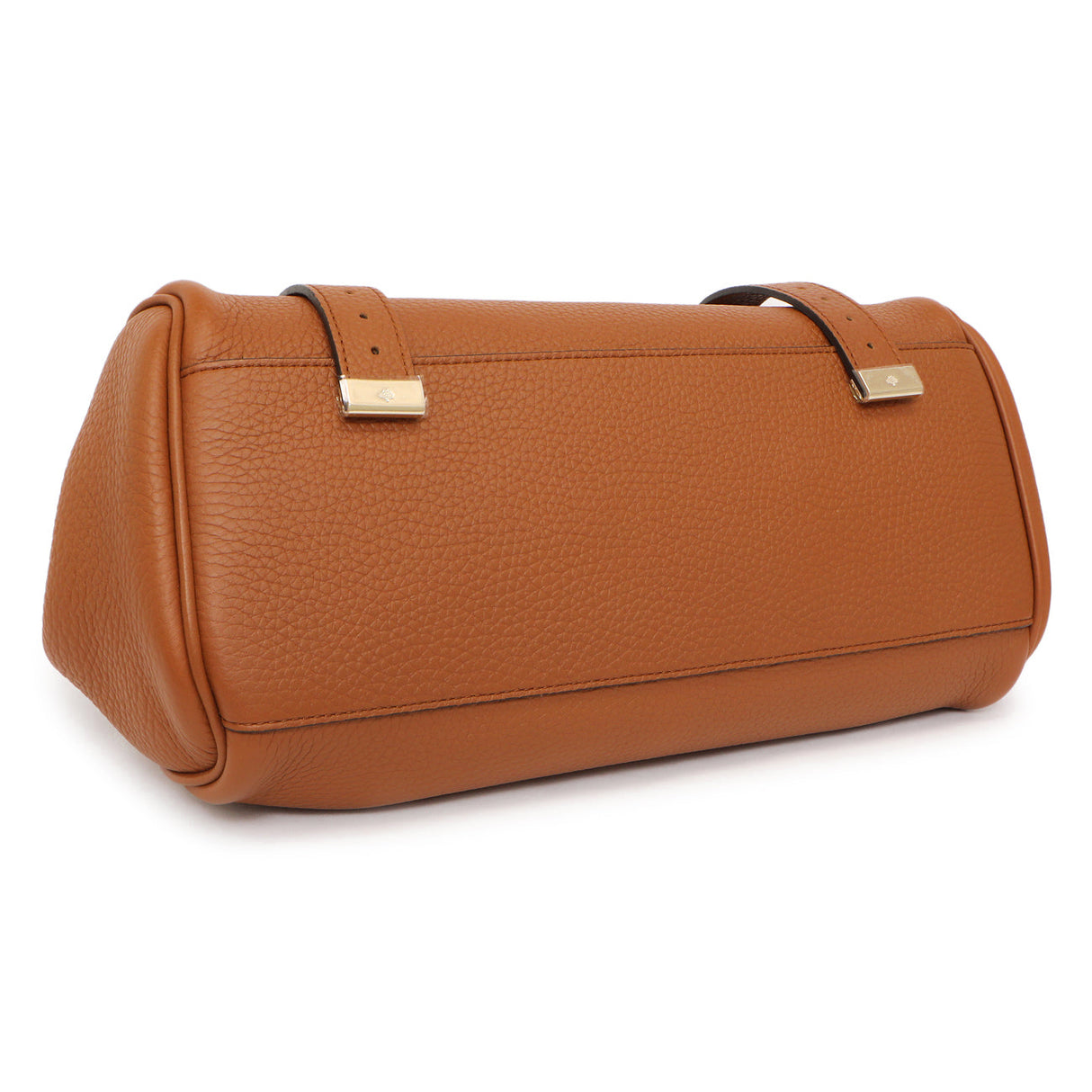 Mulberry Chestnut Grained Calfskin Medium Alexa