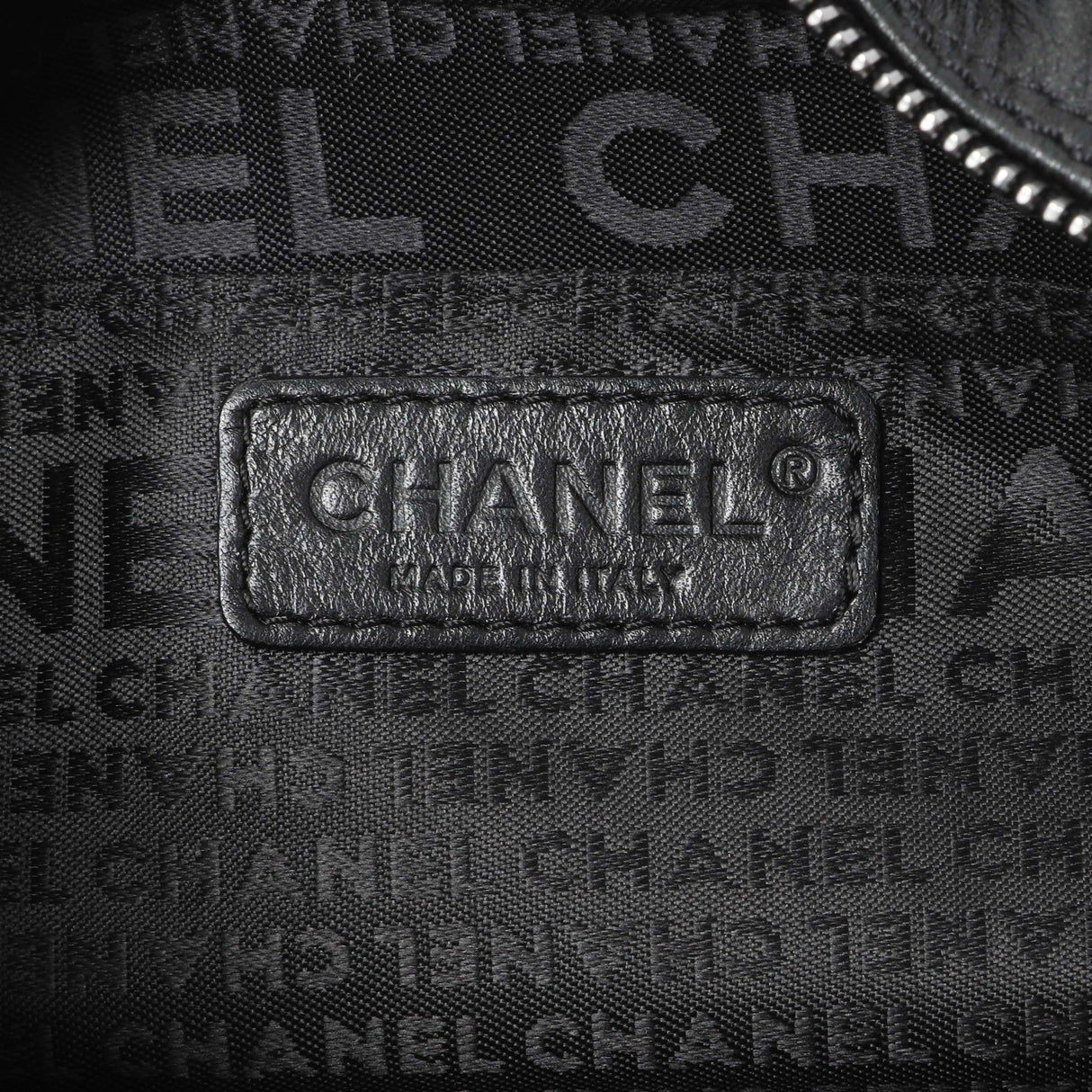 Chanel Black Lambskin Lax Tassel Shoulder Bag Handbags Chanel