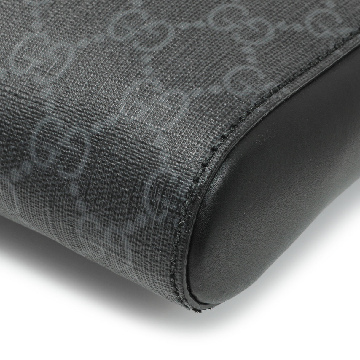 Gucci GG Supreme Monogram Web Small Flat Messenger Bag Handbags Gucci