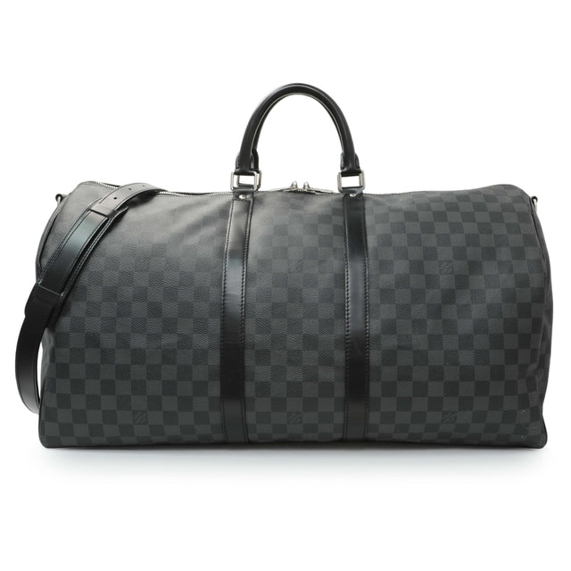 Louis Vuitton Damier Graphite Keepall Bandouliere 55 Handbags Louis Vuitton