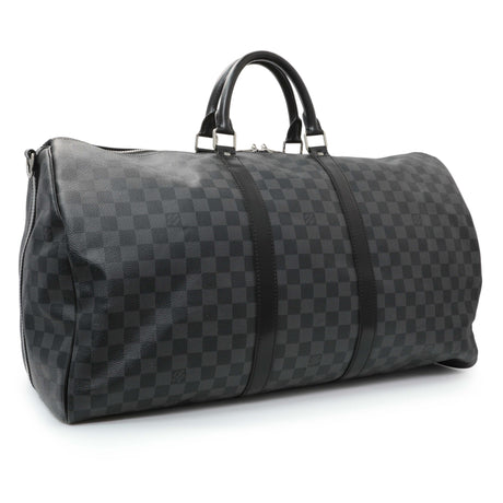 Louis Vuitton Damier Graphite Keepall Bandouliere 55 Handbags Louis Vuitton