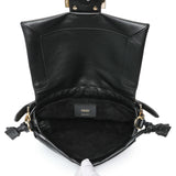 Fendi Black Calfskin Mamma Baguette