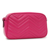 Gucci Fuxia Calfskin Marmont Chain Bag Handbags Gucci