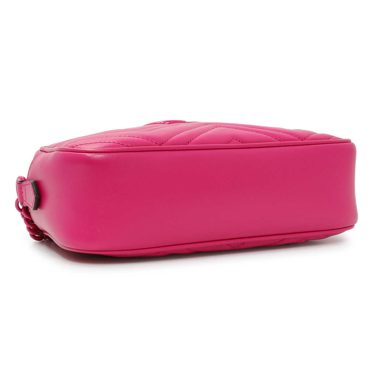 Gucci Fuxia Calfskin Marmont Chain Bag Handbags Gucci