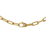 Cartier 18K Yellow Gold Santos de Cartier Chain Necklace