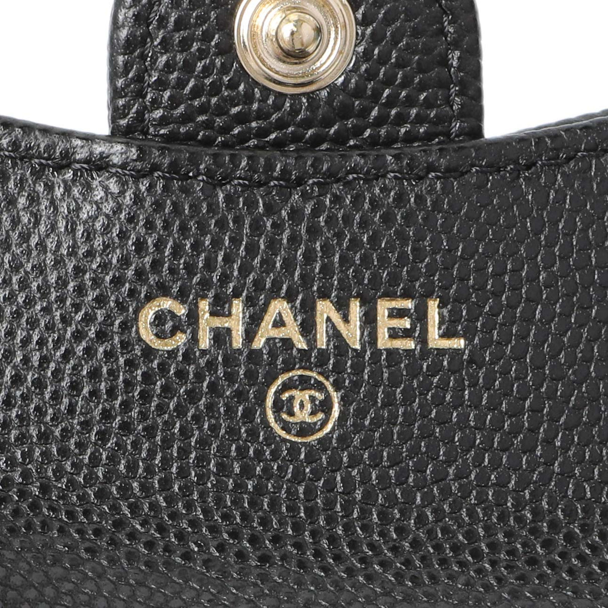 Chanel Black Quilted Caviar Airpod Pro Holder Accessories Chanel