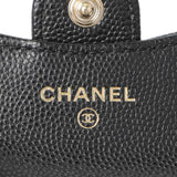 Chanel Black Quilted Caviar Airpod Pro Holder Accessories Chanel