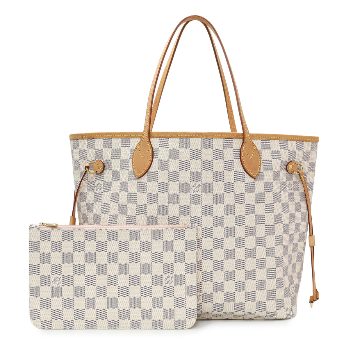 Louis Vuitton Damier Azur Neverfull MM Handbags Louis Vuitton