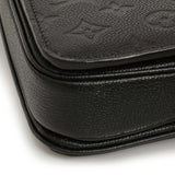 Louis Vuitton Black Empreinte Pochette Metis East West