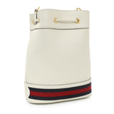 Gucci Glazed textured Calfskin Web Small Ophidia Bucket Bag Handbags Gucci