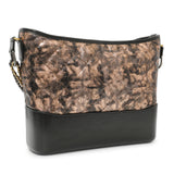 Chanel Metallic Crumpled Goatskin Quilted Medium Gabrielle Hobo Handbags Chanel