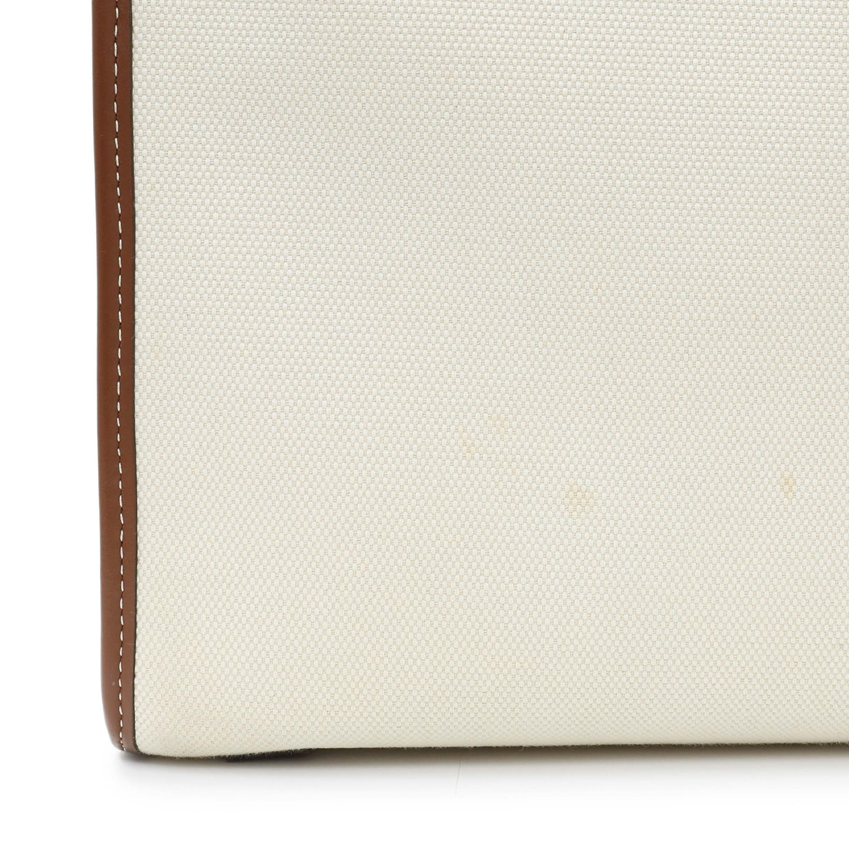 Burberry Canvas Smooth Calfskin Freya Tote Handbags Burberry