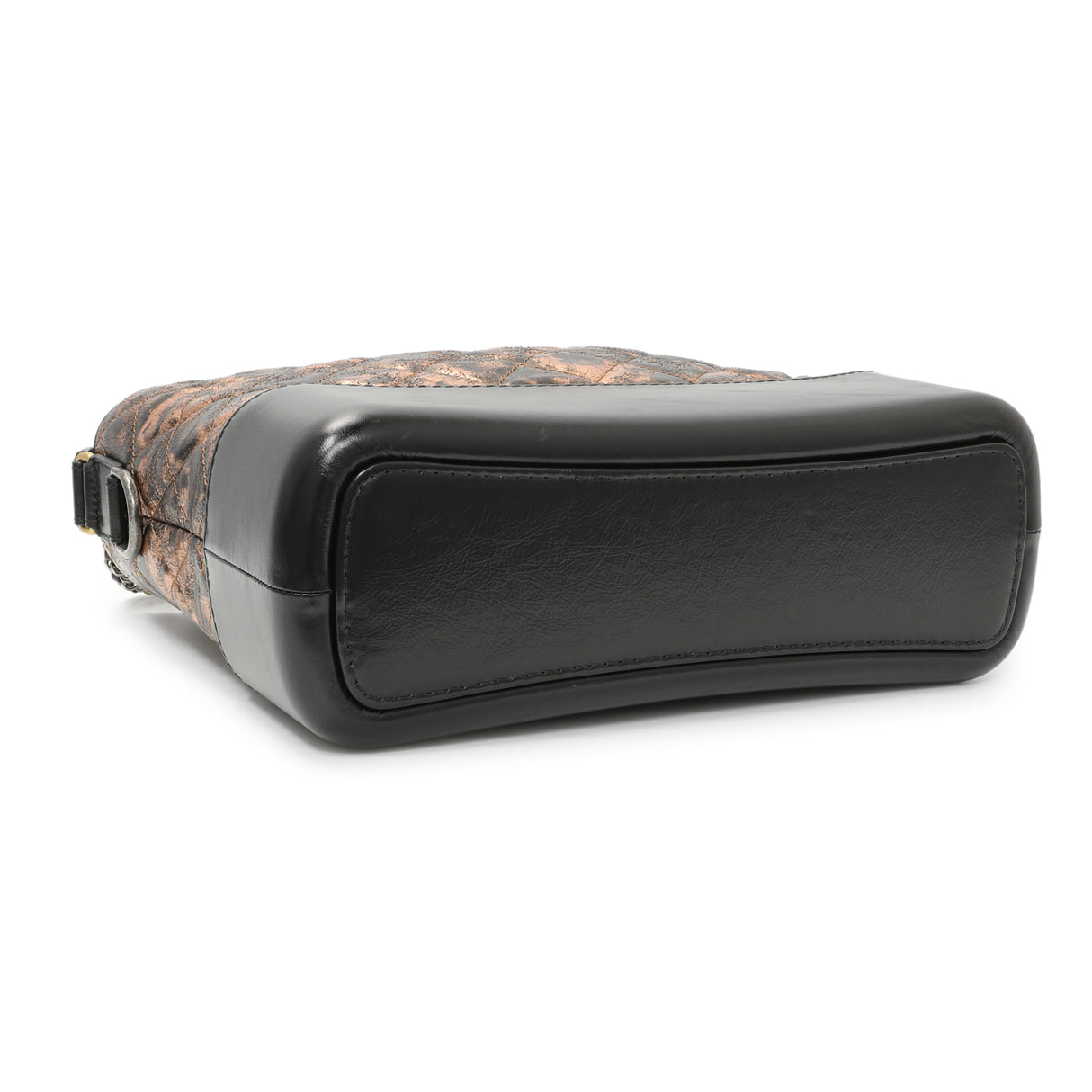 Chanel Metallic Crumpled Goatskin Quilted Medium Gabrielle Hobo Handbags Chanel