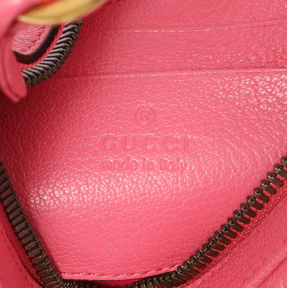 Gucci Pink Goatskin Small Aphrodite Shoulder Bag