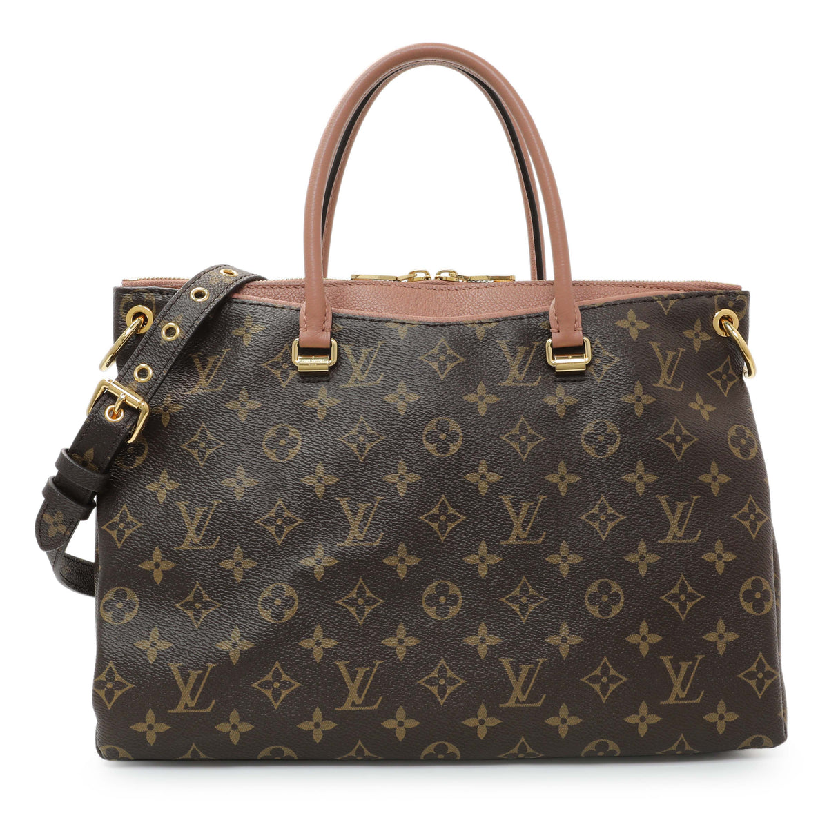 Louis Vuitton Rose Monogram Pallas Handbags Louis Vuitton