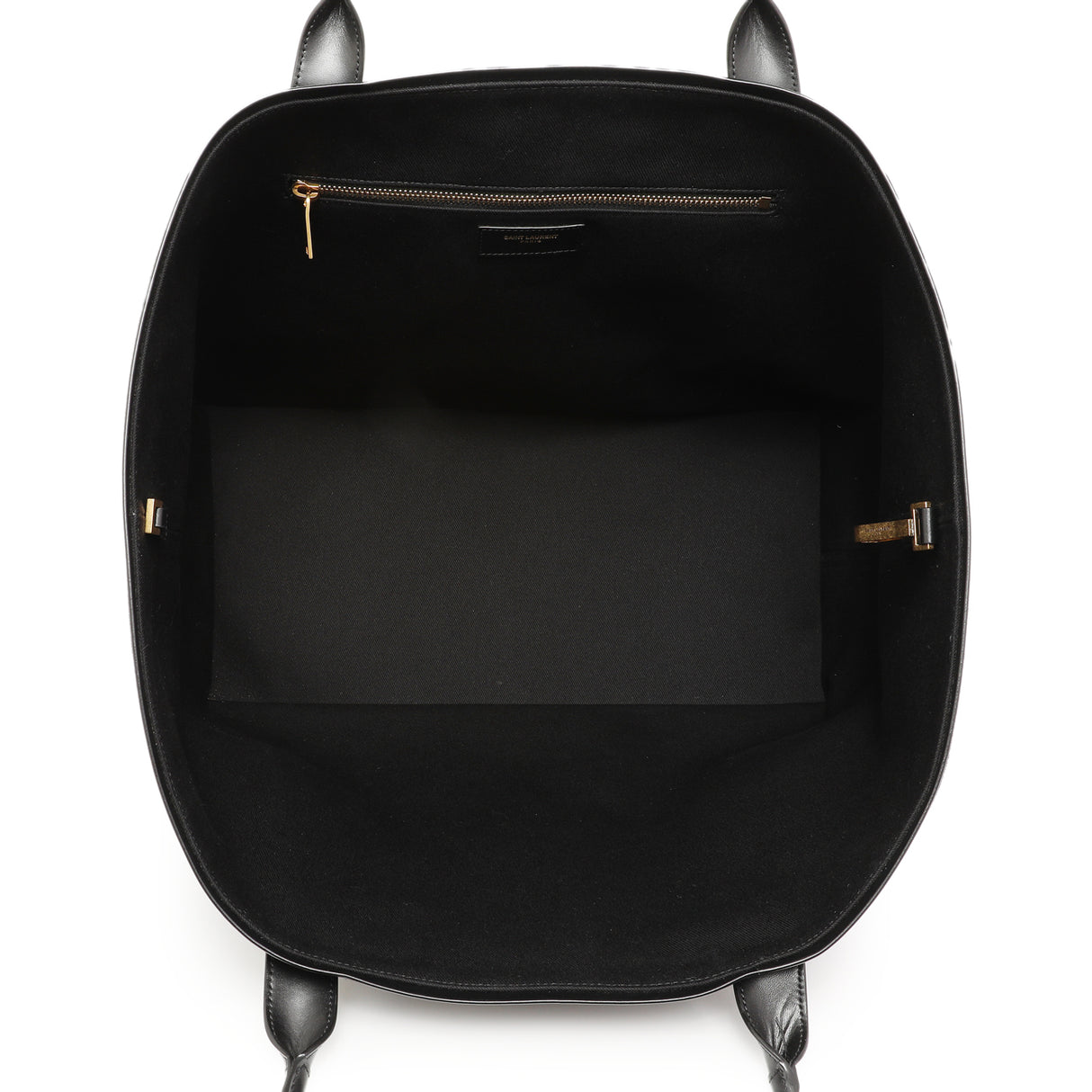 Saint Laurent Black Rive Gauche Tote