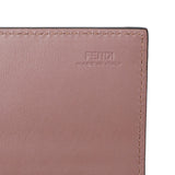 Fendi English Rose Calfskin By The Way Chain Wallet