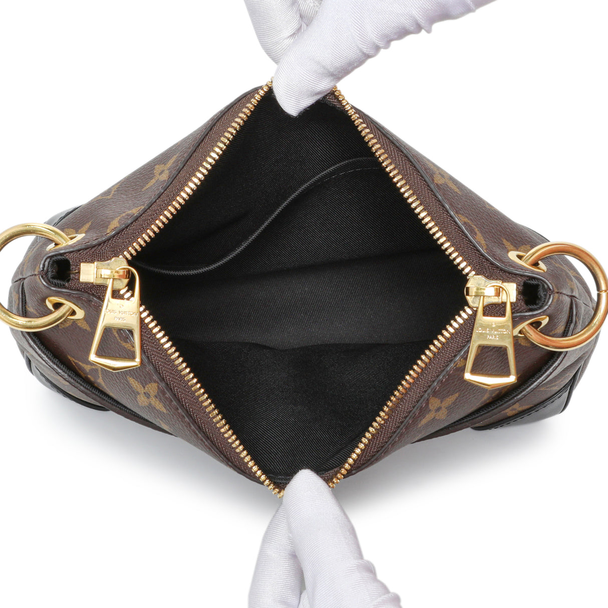 Louis Vuitton Monogram Odeon PM Black Handbags Louis Vuitton