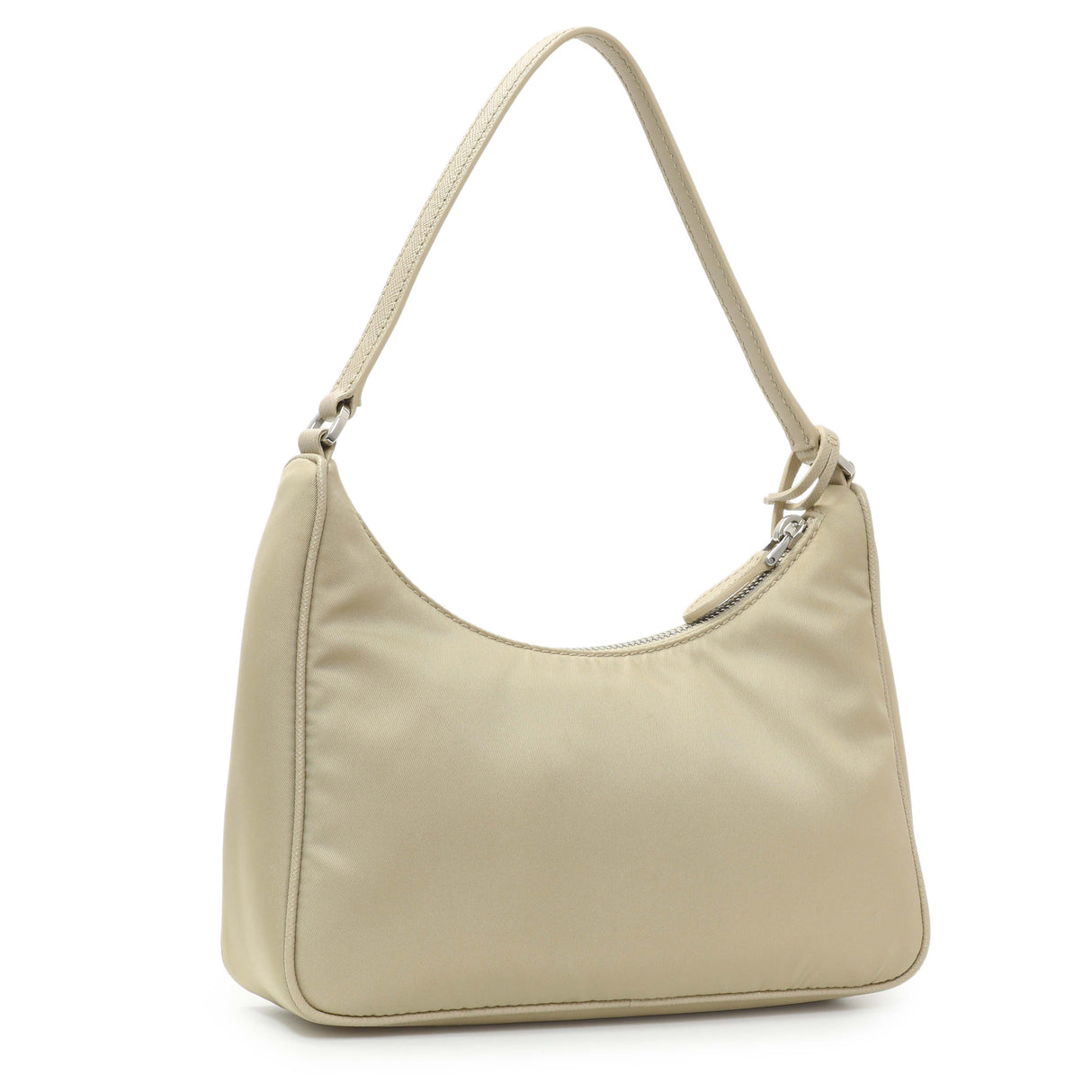 Prada Beige Re-Nylon Saffiano Mini Re-Edition 2005 Handbags Prada