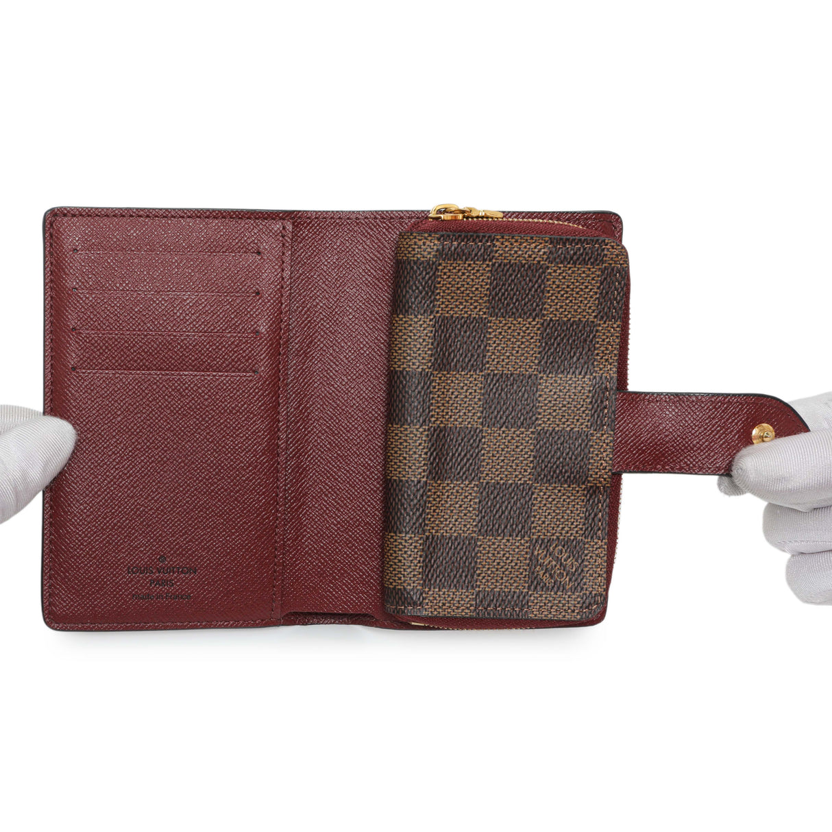 Louis Vuitton Damier Ebene Juliette Wallet Accessories Louis Vuitton