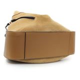 Loewe Beige Suede Calfskin Medium Hammock Shoulder Bag