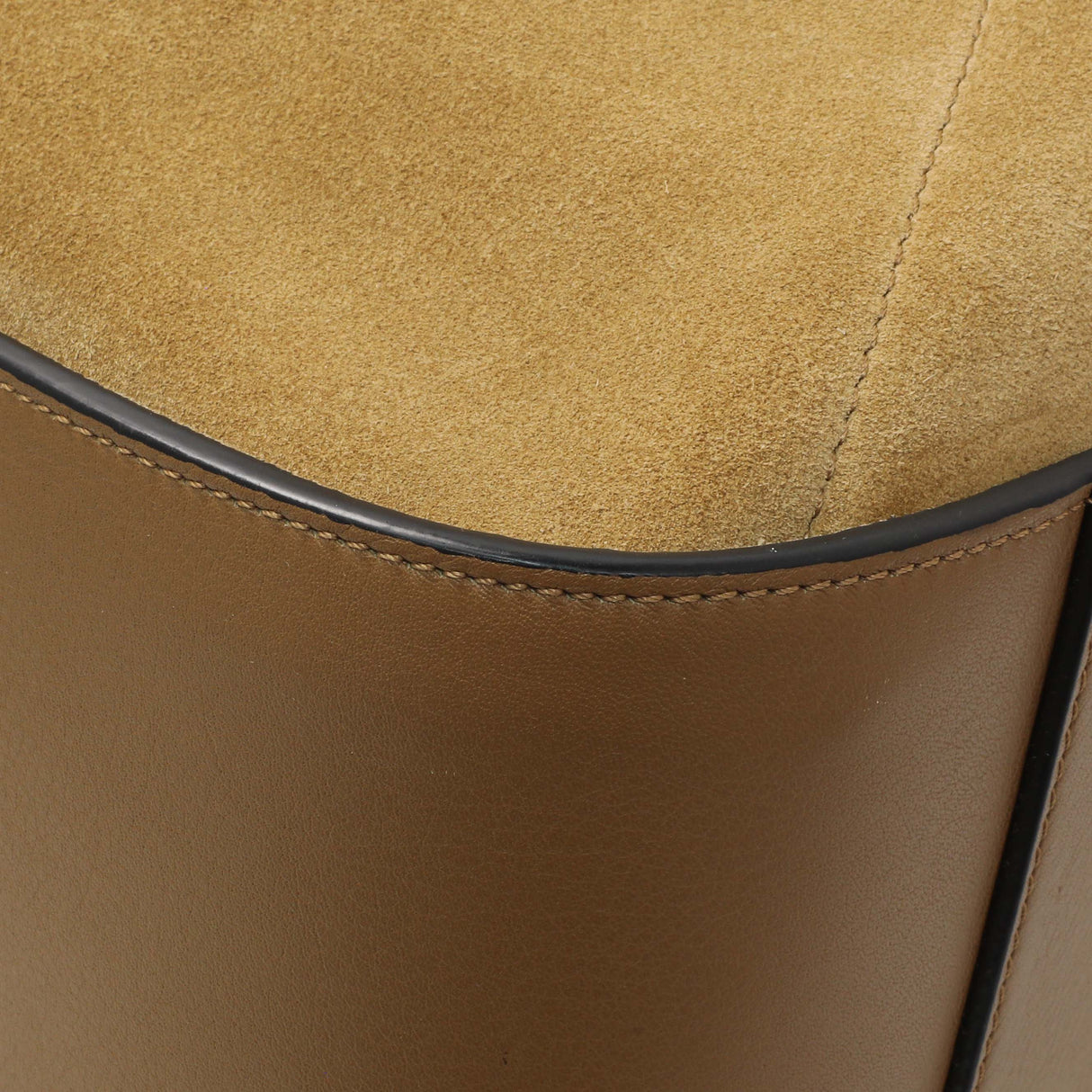 Loewe Beige Suede Calfskin Medium Hammock Shoulder Bag