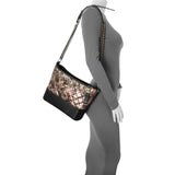 Chanel Metallic Crumpled Goatskin Quilted Medium Gabrielle Hobo Handbags Chanel